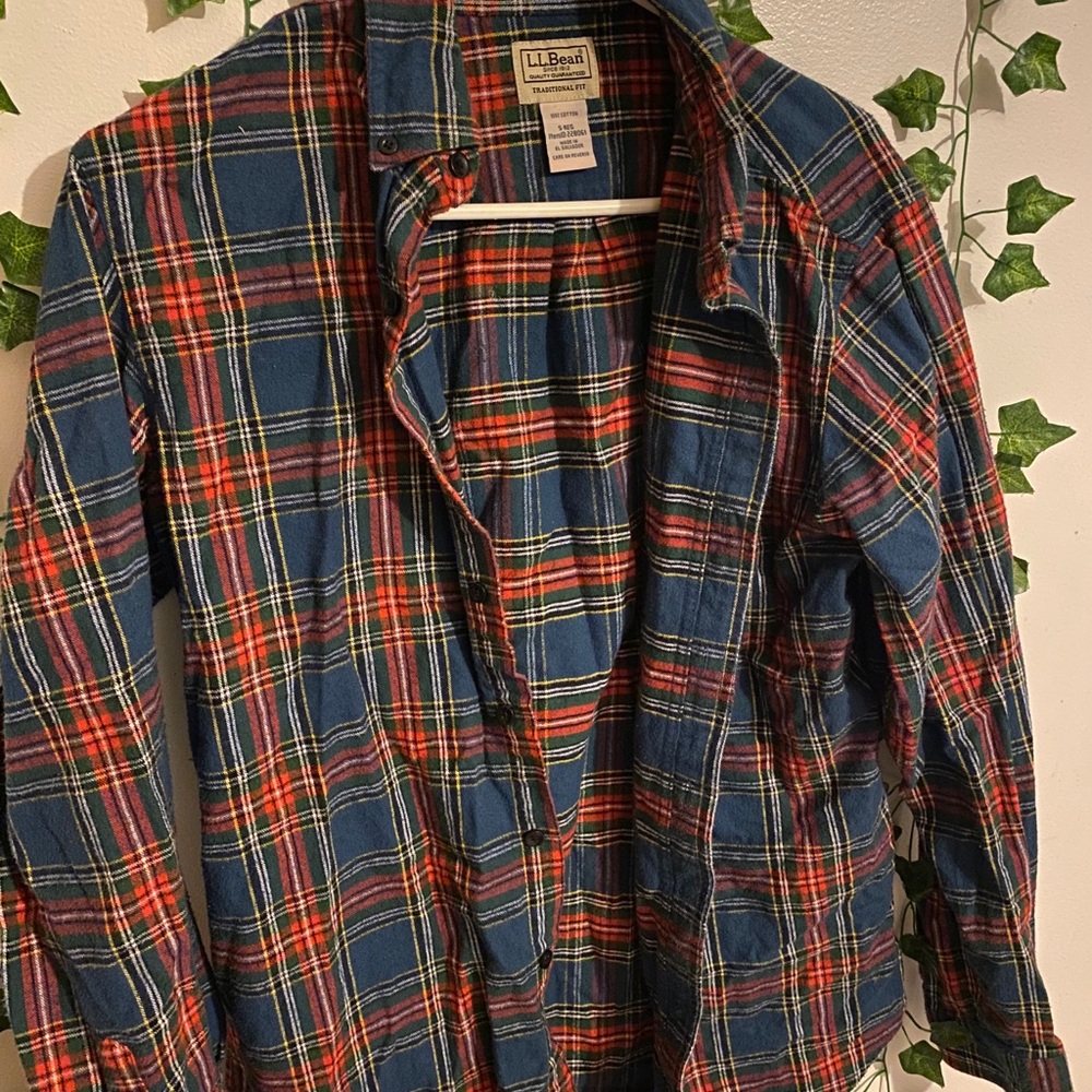 LL bean flannel